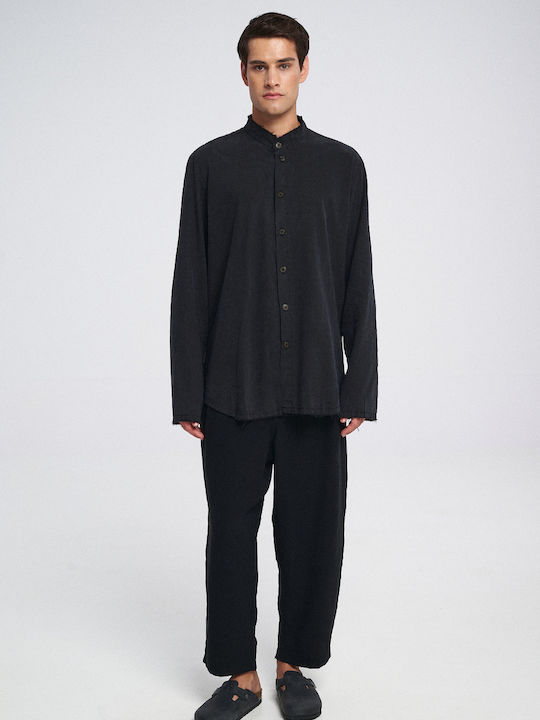 Achrome Hemd Washed Black
