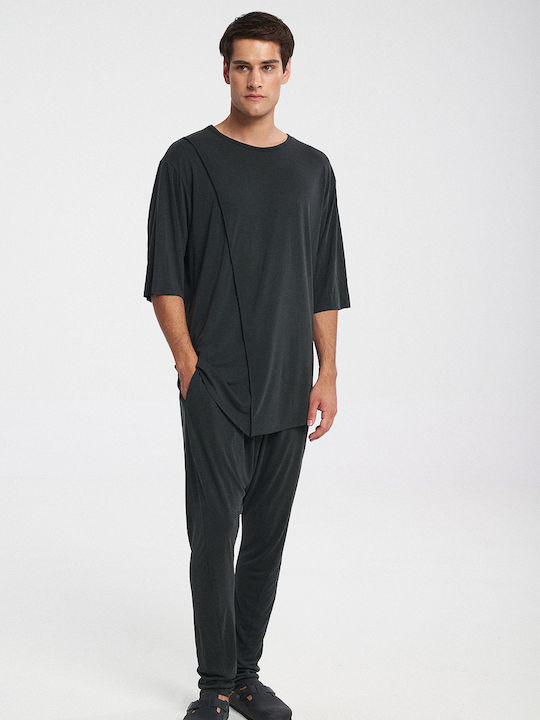 Achrome Bluse Schwarz