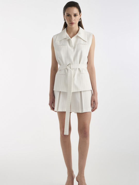 Studio 83 Women's Vest White
