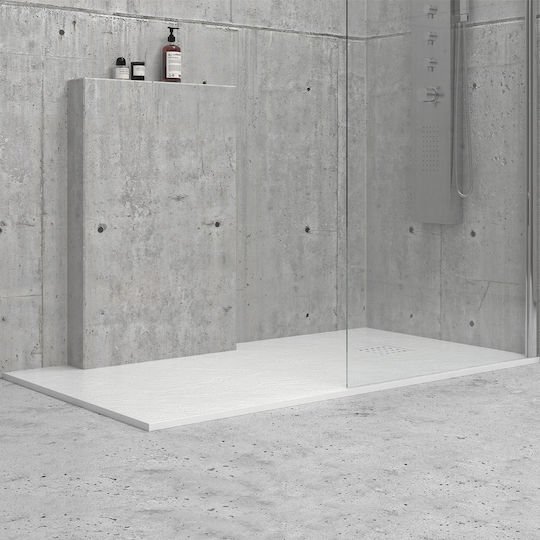 Karag Classic Rectangulară Acrilic Duș 200x80cm Albă