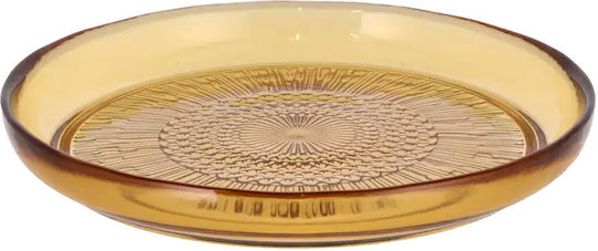 Bitz Plate Desert Glass with Diameter 18cm