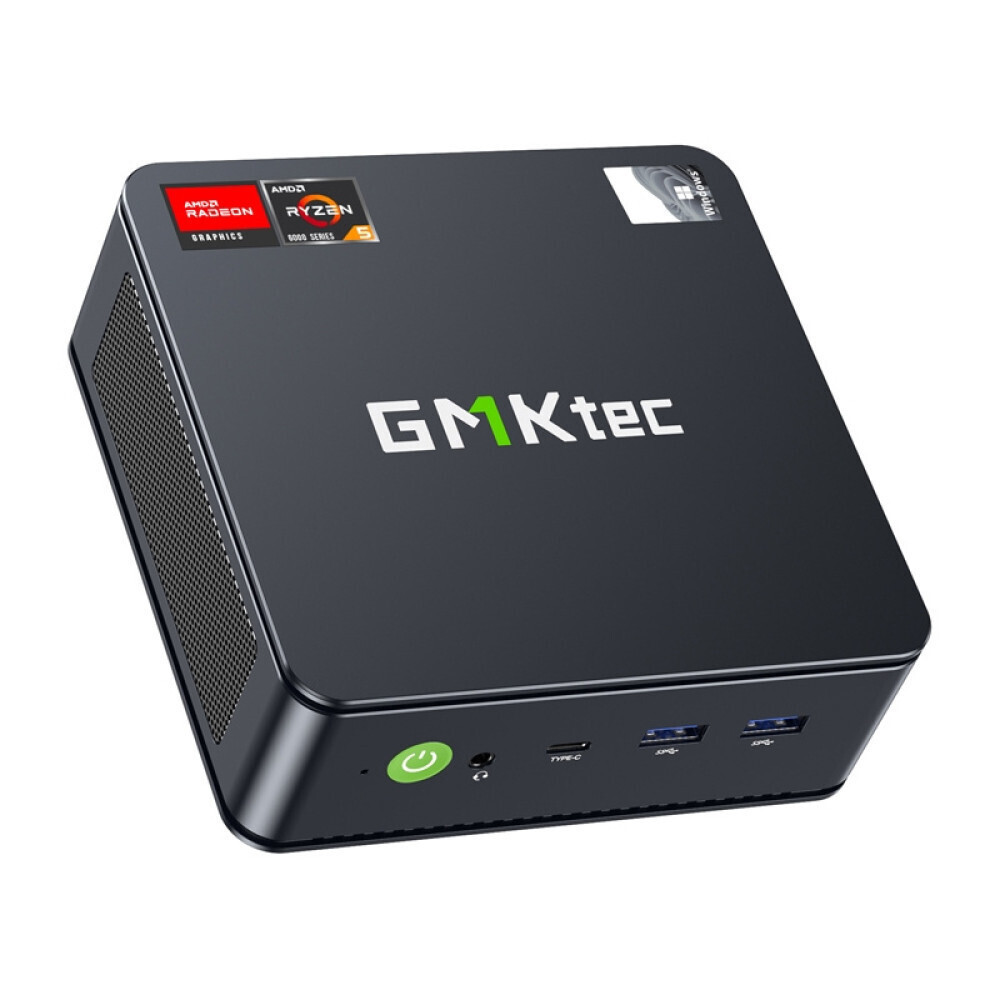 M6 GMKTEC ミニPC Ryzen5 GMKTec-NucBox-M6-1.jpg SSD512GB MEM16GB 6600H ミニPC