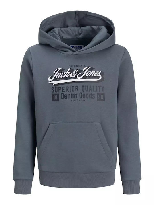 Jack & Jones Παιδικό Φούτερ με Κουκούλα και Τσέ...