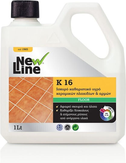 New Line K-16 Υγρό Ειδικό Καθαριστικό για Δάπεδα 1lt 319030