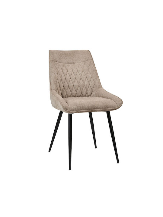 Lyra Dining Room Metallic Chair Grez 51x60x89cm
