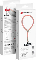 Forcell Λουράκι Καρπού για Κινητά Ροζ Forcell Λουράκι Καρπού για Κινητά Ροζ