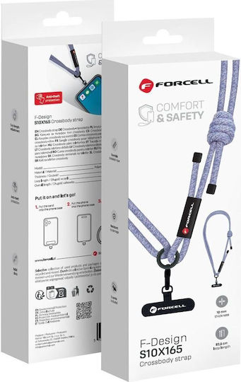 Forcell Neck Strap for Mobile Phones Gray