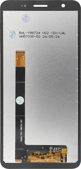 BlackView Screen with Touch Mechanism for Blackview BV6600 (Black)