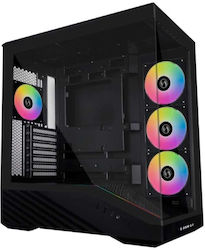 Lian Li Vector V100rx Gaming Midi Tower με Πλαϊνό Παράθυρο Lian Li Vector V100rx Gaming Midi Tower με Πλαϊνό Παράθυρο