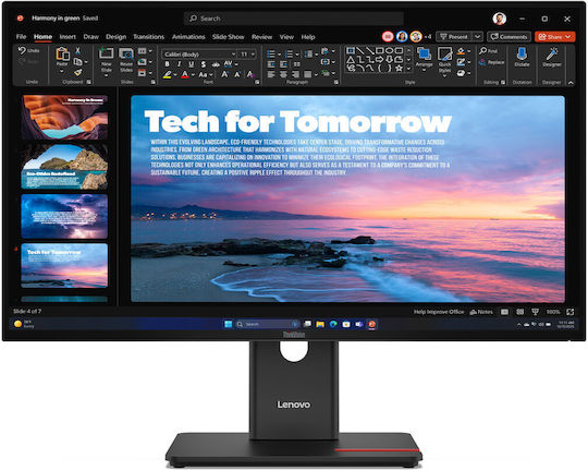 Lenovo 64AAGAT2EU Monitor 27" QHD 2560x1440