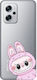 Xiaomi Poco X4 GT Labubu 6 Transparente Silikon Tpu Handyhülle