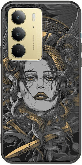 Medussa Realme 14x 5G Черен TPU Силикон