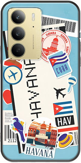 Ticket To Havana Realme 14x 5g Black Tpu Μαύρη Σιλικόνη