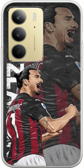 Football Legends Zlatan Ibrahimovic Realme 14x 5g Flexible TPU Transparent Silicone Mobile Phone Case
