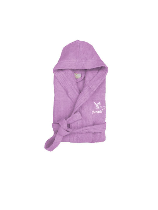 Viopros Kids Hooded Bathrobe Jesse Lilac