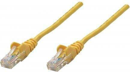 U/UTP Кат.6 (Gigabit) Мрежов Кабел Ethernet 1м Жълт
