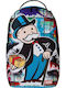 Sprayground DLXR School Bag Backpack Multicolour with Water Bottle Holder