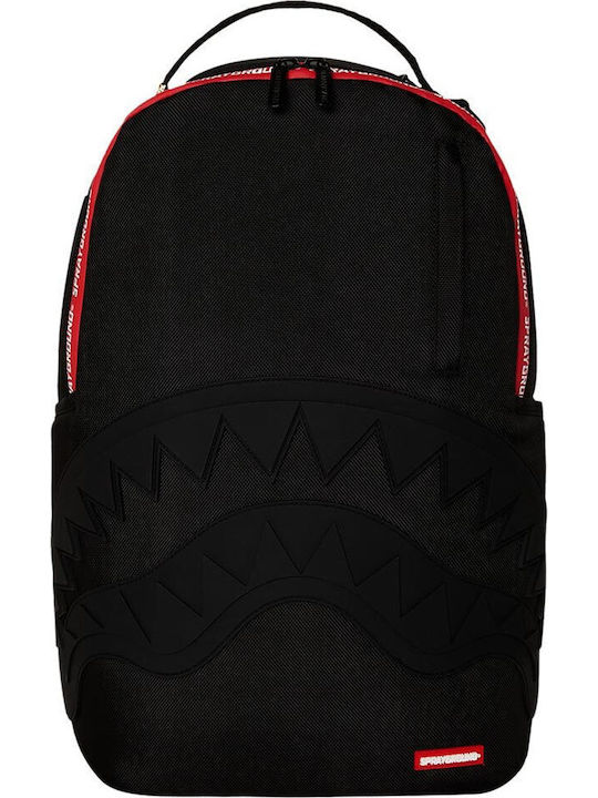 Sprayground DLXR School Bag Backpack Elementary, Elementary Black with Water Bottle Holder 20Liters