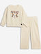 Kids' Set with Pants Winter 2pcs Gold
