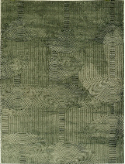 Tzikas Carpets Signature 61412-040 Synthetisch,Polyester/Cotton/Leather Green-Menda Tzikas Carpets Signature 61412-040 Synthetisch,Polyester/Cotton/Leather Green-Menda
