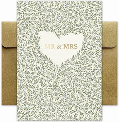 Chic Mic Greeting Card Mr & Mrs