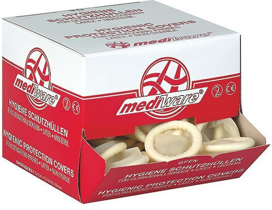 Ultrasound Condoms Without Lubricant Mediware 144 Pieces