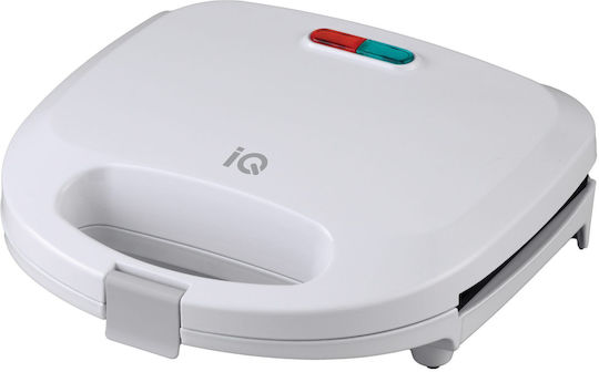 IQ Τοστιέρα για 2 Τοστ 750W Λευκή