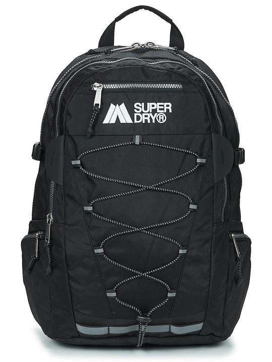 Superdry Outdoor 28л Водоустойчива Черна Раница