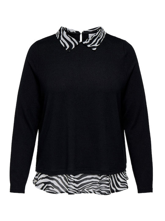 Women's Blouse Long Sleeve Black