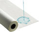 Soft Examination Table Plasticized White Paper Roll 70cmx50m