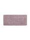 Down Town Home Badematte Baumwolle Rechteckig Chloe Lilac 50x110cm