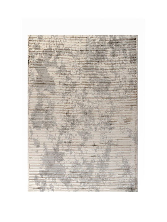 Tzikas Carpets Modern Bedroom Rugs Set Gray 392-0-335-75001-106 3pcs