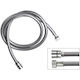 Kitchen Shower Hose 150cm 1/2" 15x1 PVC Grey 332mt1512150 Remer
