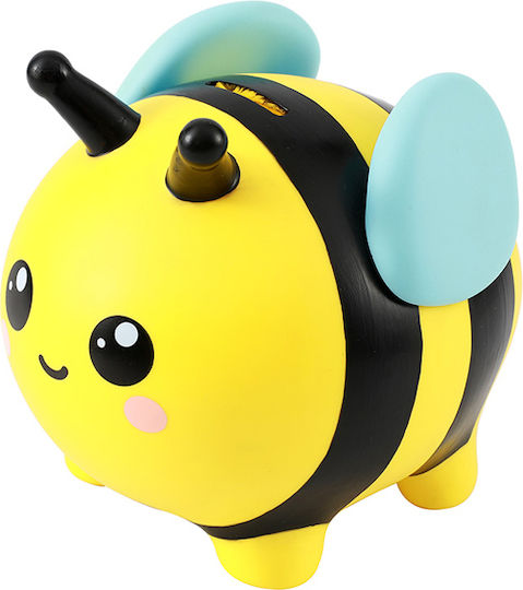Total Gift Children's Money Box Yellow 18x15.5cm
