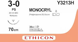 Ethicon Monocryl Auflösbare 3/0 26mm 70cm W3213