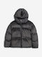 Kids' Casual Jacket with Hood Black