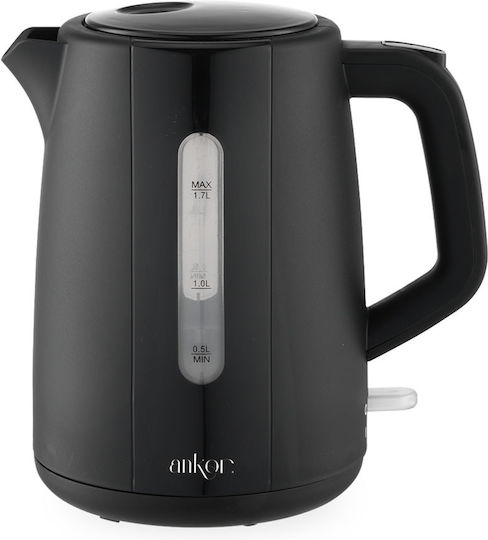 Ankor Βραστήρας 1.7lt 2200W Μαύρος