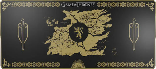 Lexip Sp Game Thrones Lions Xxl Mousepad Black Lexip X Tsume Pc Accessory