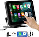 Car Stereo Vevor Radio CarPlay 7 Touch Screen Apple Android Automatic Rearview Camera