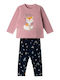 Kids' Set with Leggings Winter 2pcs Pink