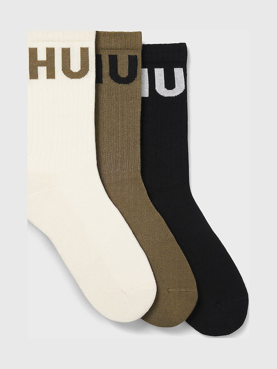 Hugo Iconic Cc Men's Socks Olive 3Pack