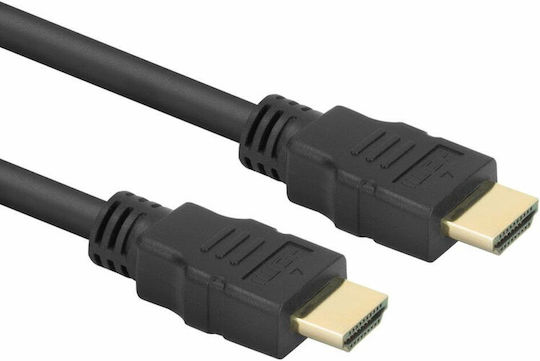 Кабел Act Ak3905 От Hdmi Мъжки Към Hdmi Мъжки 7м Черен 4k@60hz