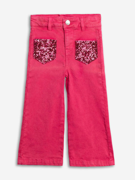 Funky Kids' Fuchsia Jeans Trousers