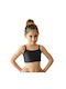 Kokoracostume Bustier De Dans Pentru Copii Din Lycra Spandex Negru
