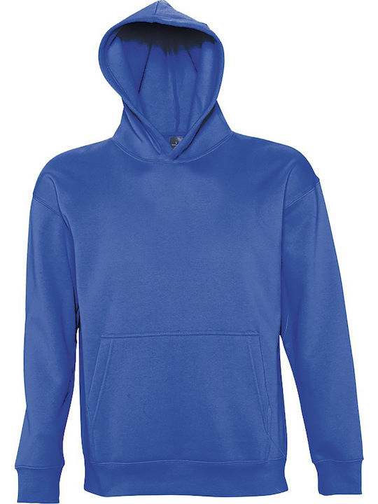 Women's Sweatshirt Hooded Royal Blue