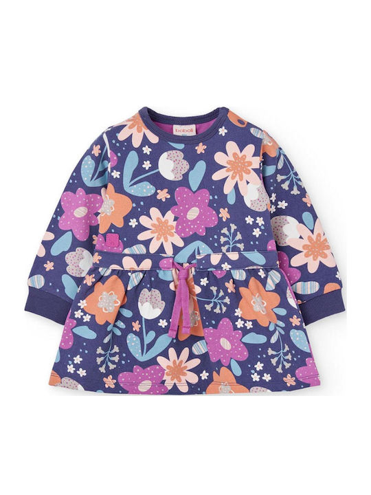 Children's Dress Sweatshirt Long Sleeve Purple