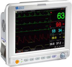 Monitor Ζωτικών Λειτουργιών Up-7000 Creative Medical Πίεση Οξυμετρία Θερμοκρασία Ηκγ Nipb Καπνογραφία