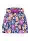 Kids Sweatshirt Cardigan Cotton with Hood Purple