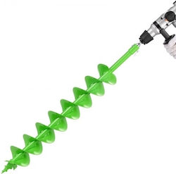 Vevor Auger Drill Bit 3.94 X 31.1 Inches Earth Spiral Post Hole Digger Planter Tool Vevor Auger Drill Bit 3.94 X 31.1 Inches Earth Spiral Post Hole Digger Planter Tool