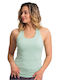 Women's T-Shirt and Racer Back with Racer Back Blue